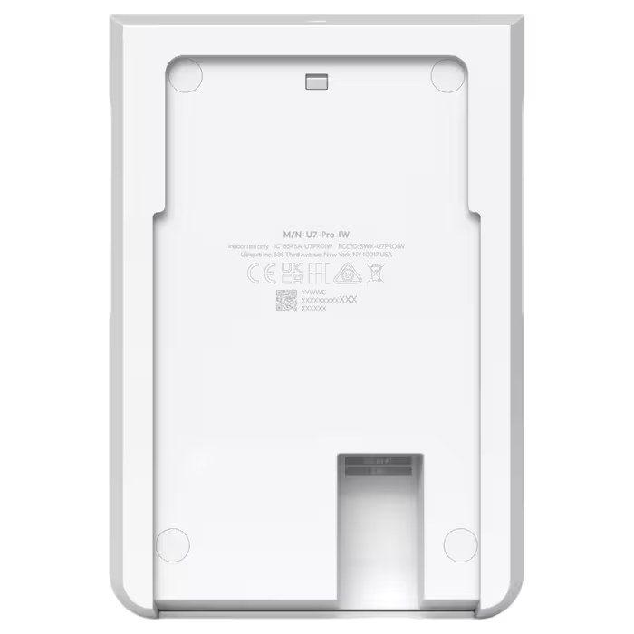 Ponto de Acesso UBIQUITI U7-PRO-WALL (5700 Mbit/s - 2,4-6 GHz - 1 porta RJ45 de 1/2,5 GbE - Branco) — miniatura 5
