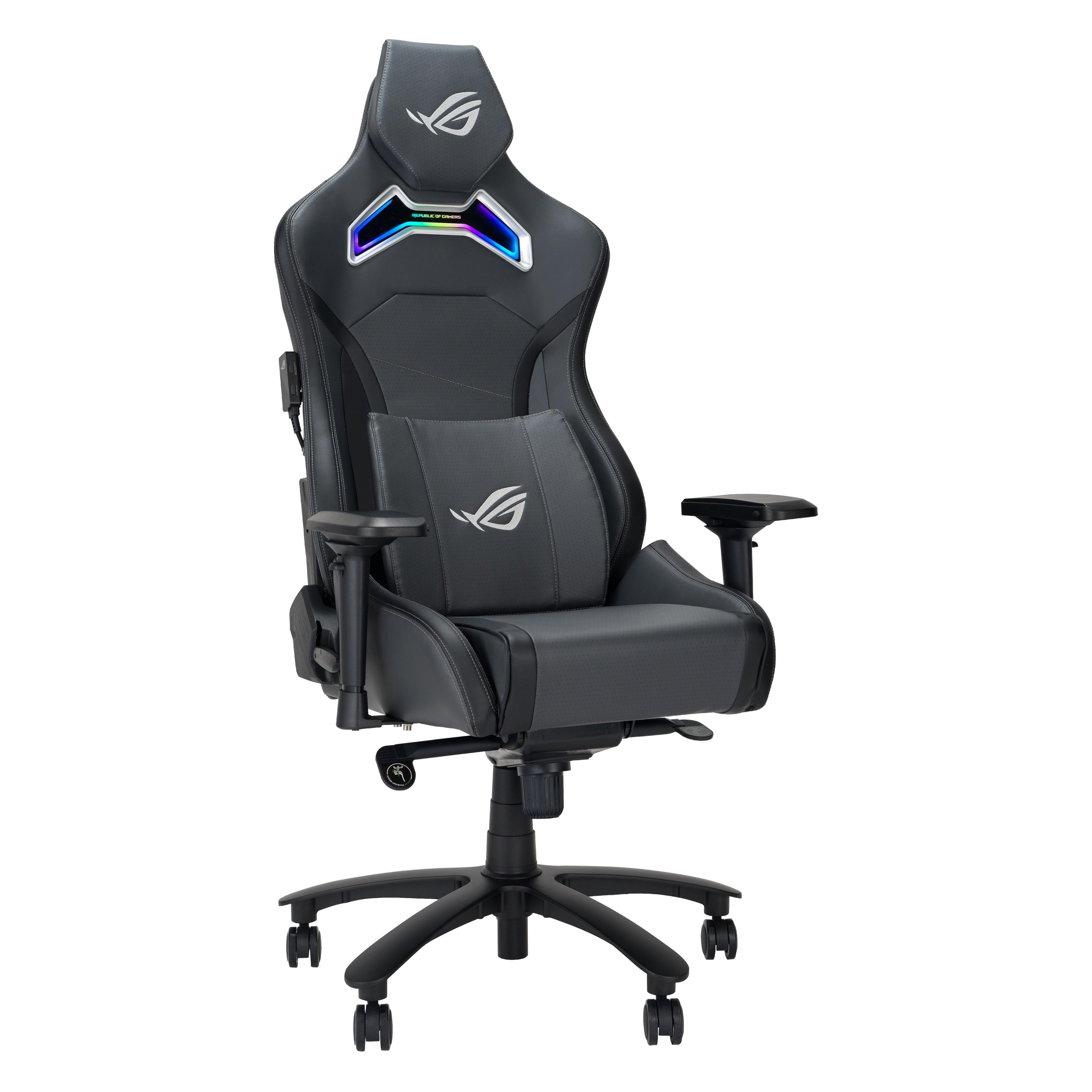Cadeira Gaming ASUS ROG Chariot X (136 kg - 8,5 cm - Poliuretano - Cinzento/Preto), miniatura 2
