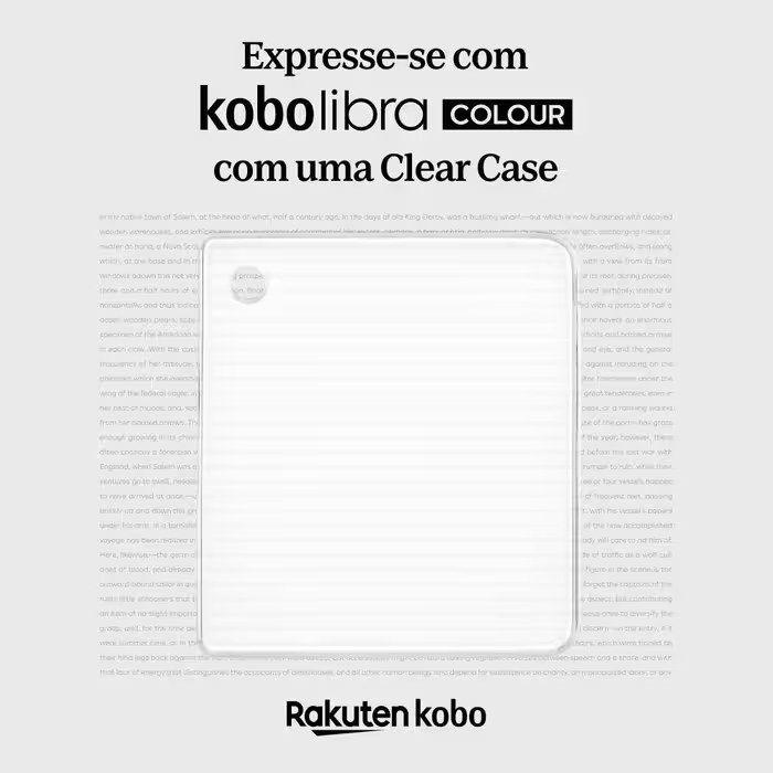 Capa para eReader KOBO Libra Colour Clear Case (Transparente) — miniatura 3
