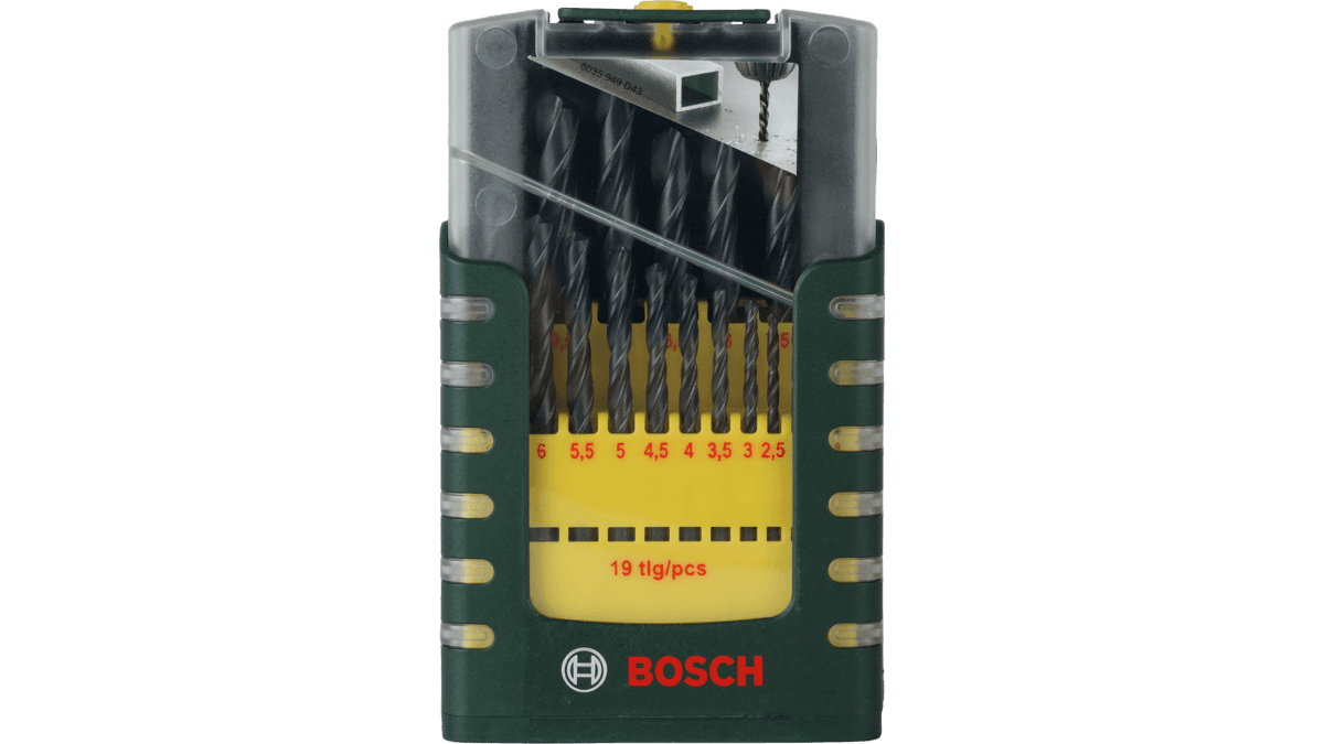 Conjunto de Brocas para Metal BOSCH 2607017151 (HSS-R - 19 Peças), miniatura 2