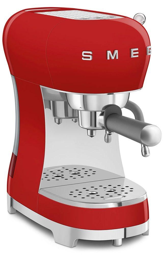 Máquina de Café Expresso SMEG ECF02RDEU (Café moído - 1350 W - 15 bar - Vermelho), miniatura 2