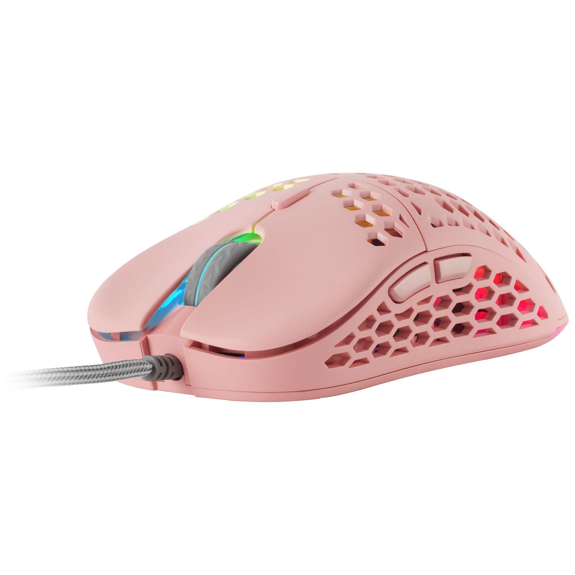 Rato Gaming MARS GAMING MM55 (Mão direita - 12800 DPI - Ótico - Rosa), miniatura 5