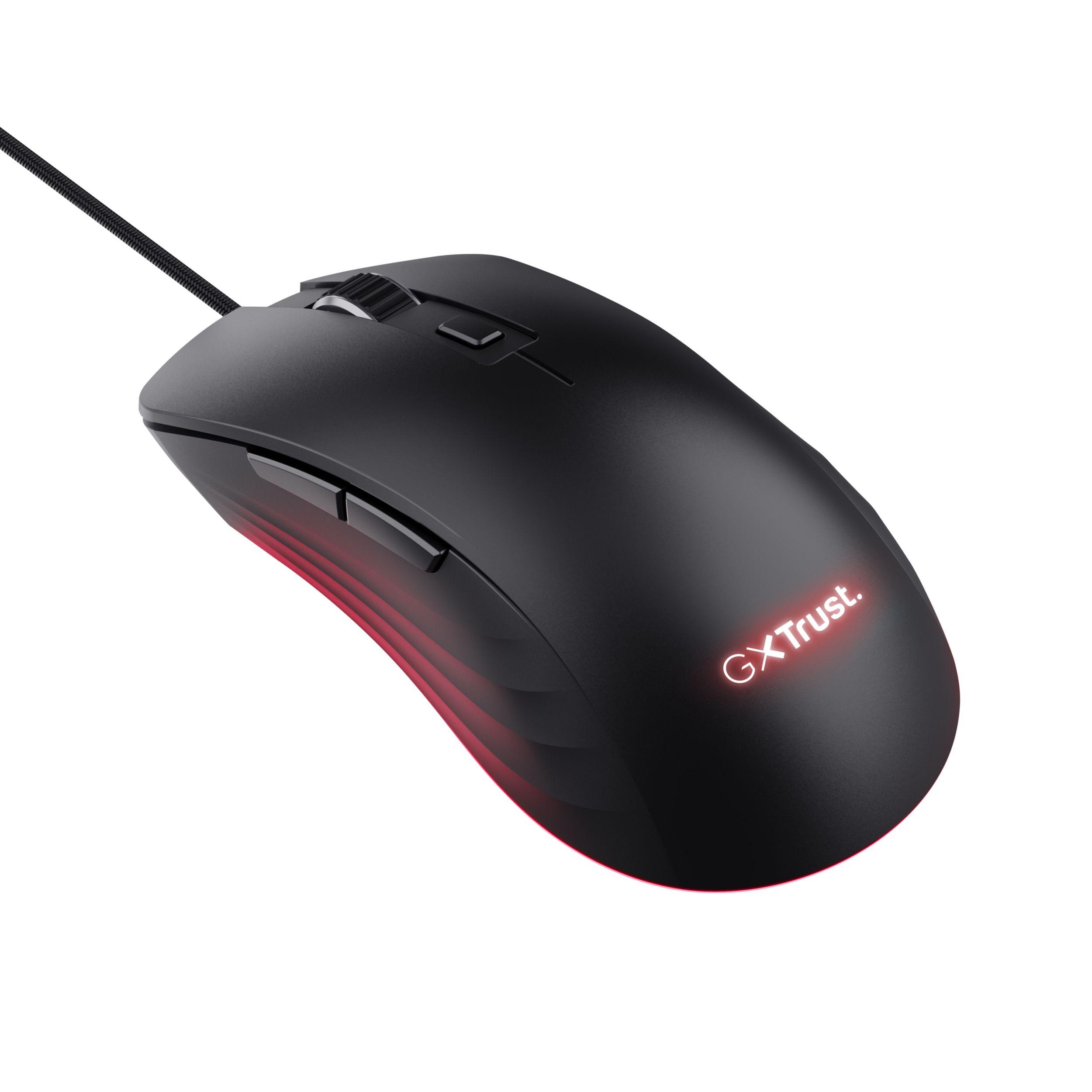 Rato TRUST GXT 924 YBAR+ (Mão direita - 25600 DPI - Ótico - Preto), miniatura 2