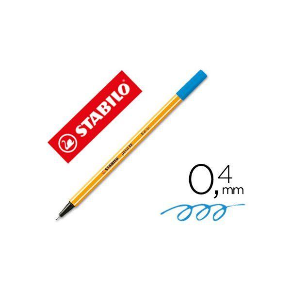 Marcador de Ponta de Fibra STABILO Point 88 (Metal - Azul Ultramar), miniatura 2
