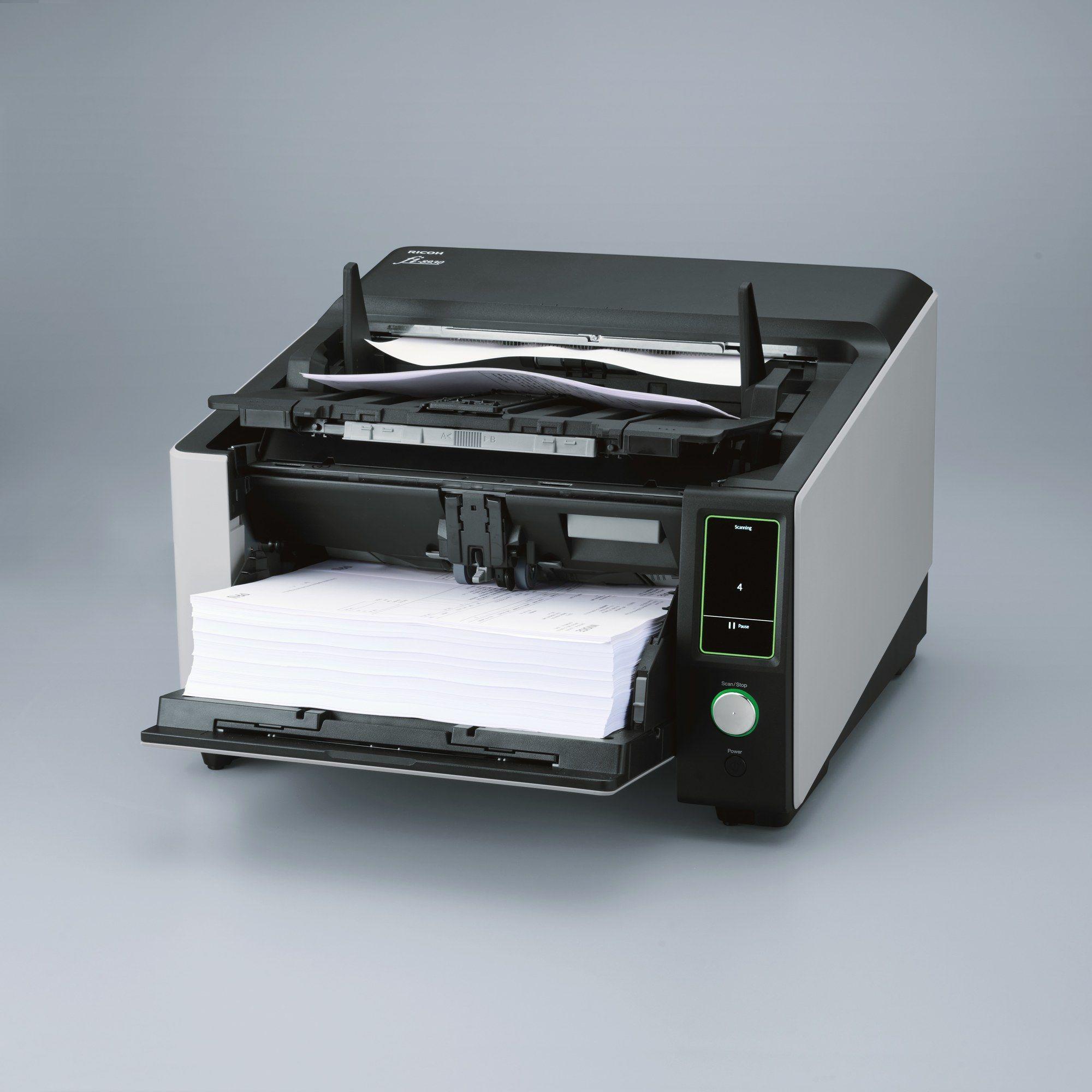 Scanner RICOH fi-8930 (AC - Preto e Cinzento) — miniatura 4