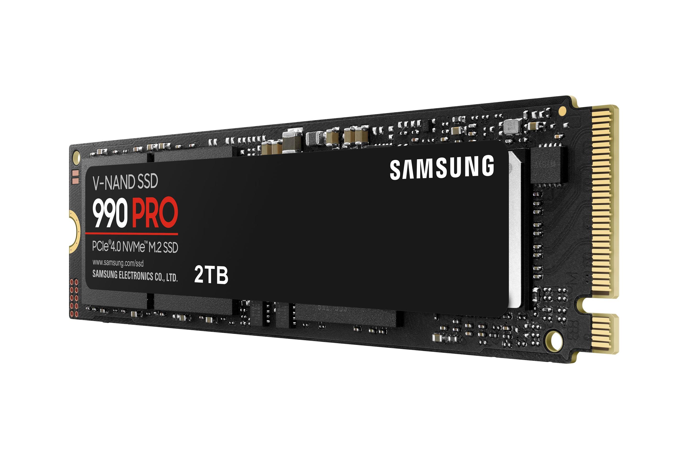 SSD SAMSUNG 990 PRO MZ-V9P2T0BW (2 TB - M.2 2280 - PCI Express 4.0 NVMe) — miniatura 3