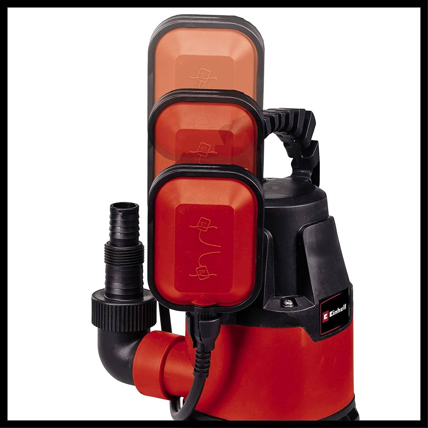 Bomba Submersível de Água Limpa EINHELL GC-SP 2275 (220 W - 230 V - Vermelho/Preto) — miniatura 5