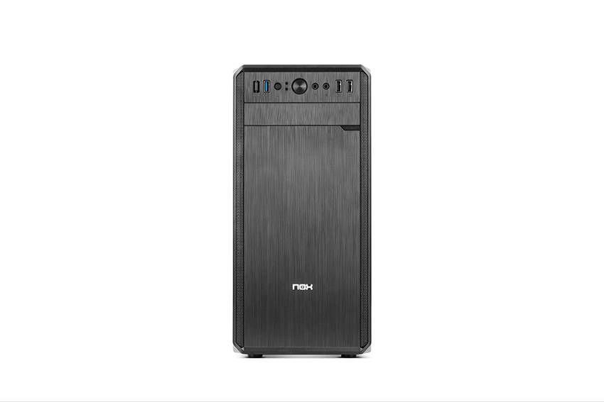 Caixa PC NOX Lite 030 (micro ATX, Mini-ITX - 500 W - Torre média - Preto) — miniatura 4
