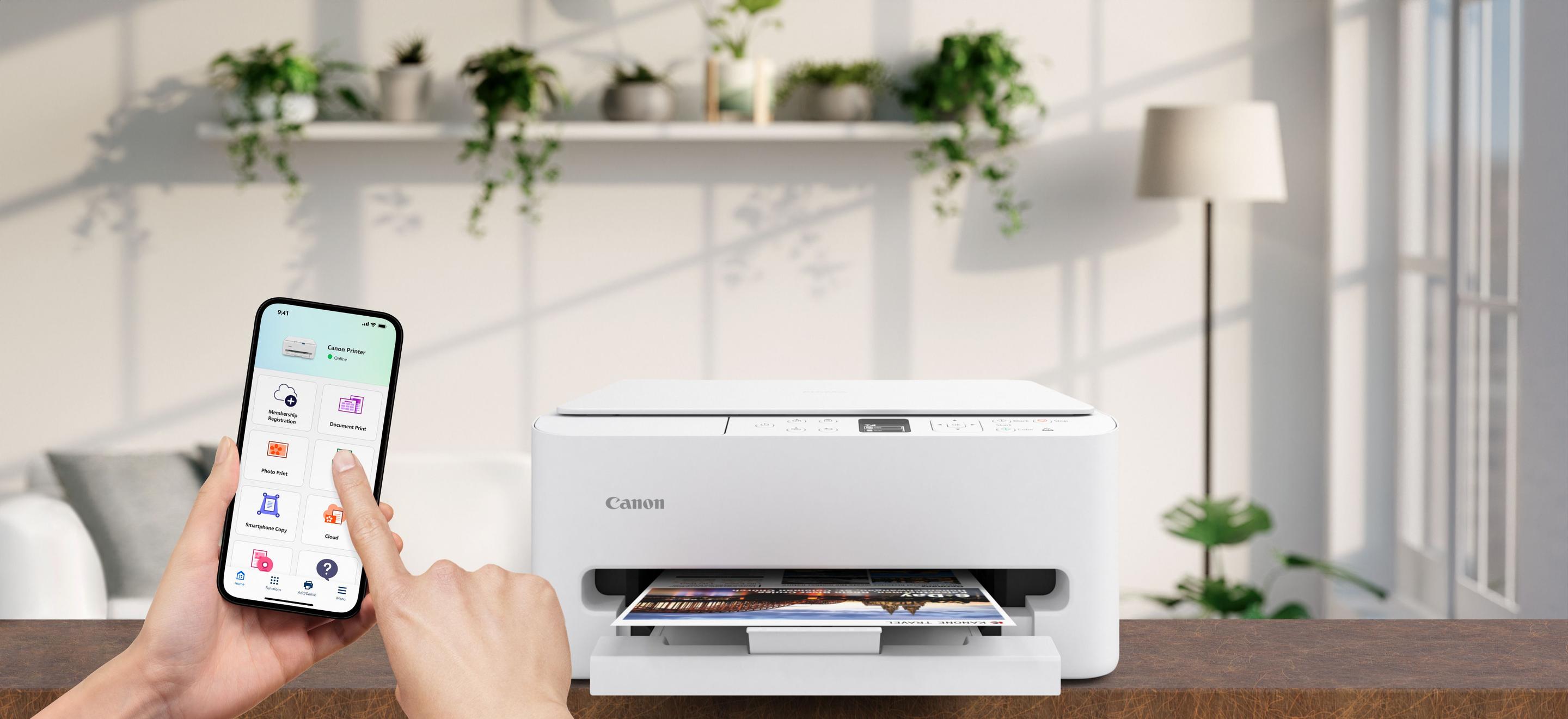 Impressora Multifunções CANON PIXMA TS6550i (A4 - Impressão a cores - 100 folhas - Branco) — miniatura 9