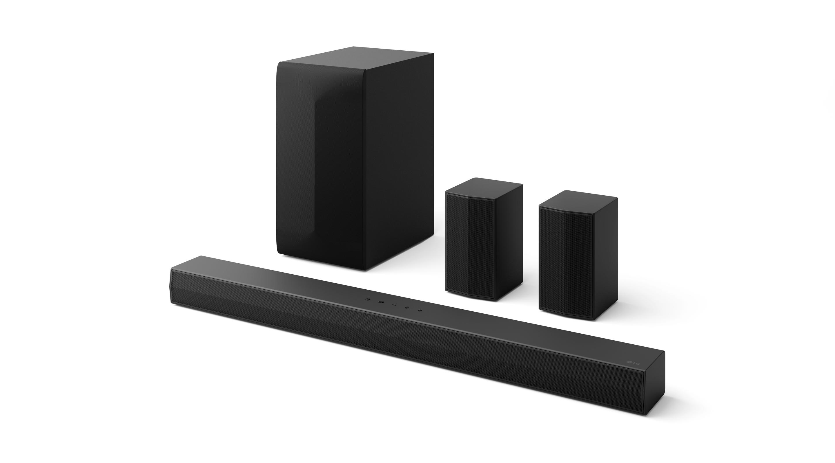 Barra de Som LG S60TR (106 W - Com fios e sem fios - Preto)
