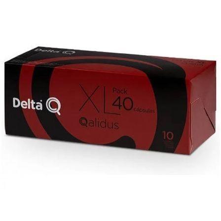 Cápsulas de Café DELTA Qalidus XL (Intensidade 10 - 40 Cápsulas)