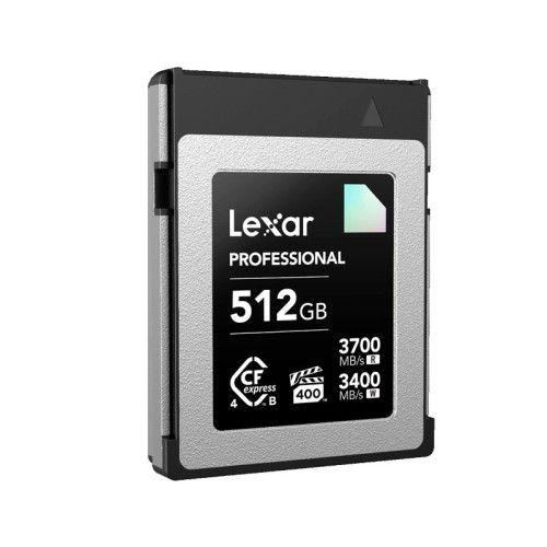 Cartão de Memória LEXAR LCXEXD4512G-RNENG (512GB - Até 3700 MB/s)