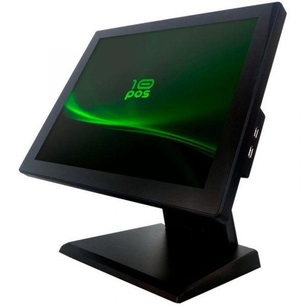 Terminal de Ponto de Venda 10POS 10T-15I5H8256 (Intel Core i5 7.ª Geração - 8GB - SSD 256GB - 15" Tátil - Preto)