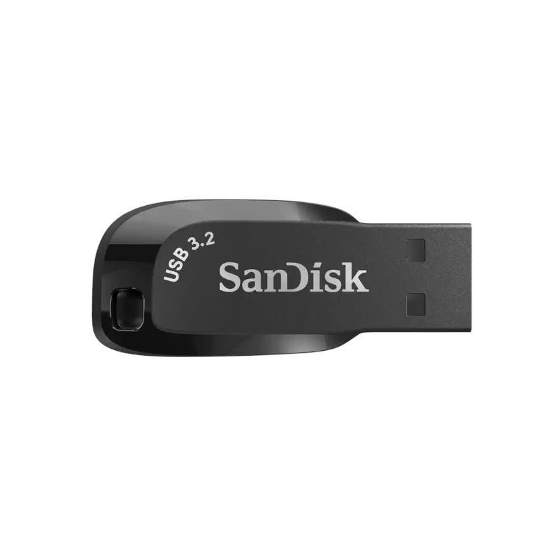 Pen USB SANDISK Ultra Shift SDCZ410-128G-G46 (USB Type-A - USB 3.2 Gen 1 - Sem tampa - Preto)