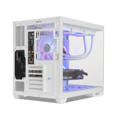 Caixa PC NOX Hummer Astra Neo (ATX, ITX, micro ATX - Torre Média - micro-ATX, ATX, Mini-ITX - Branco)