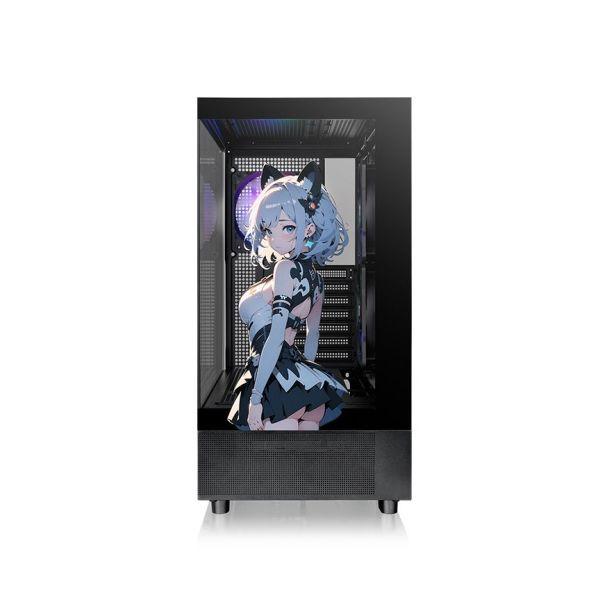 Caixa PC THERMALTAKE View 270 SP Edition (E-ATX, ATX, Micro ATX - Midi Tower - SPCC - Preto), miniatura 2
