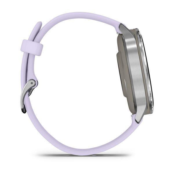 Smartwatch GARMIN Venu 4 41 mm (Redondo - AMOLED digital - 1,2" - Prateado e Pervinca) — miniatura 4