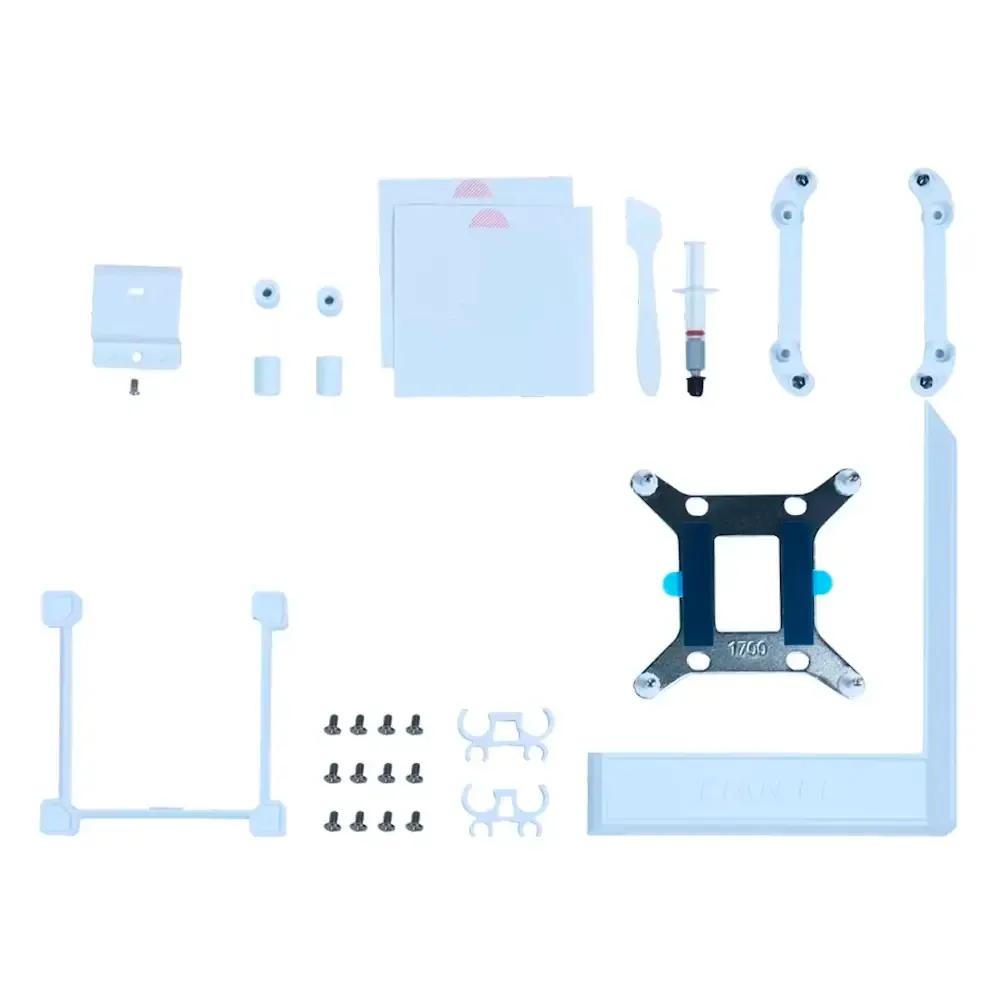 Sistema de Refrigeração Líquida AIO LIAN LI Galahad II LCD SL-INF 360 (AM5, AM4, LGA 1700 - 120 mm - 2500 RPM - Branco), miniatura 4