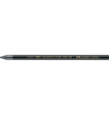 Lápis de Grafite Integral FABER-CASTELL PITT Graphite Pure 117300 (Preto)