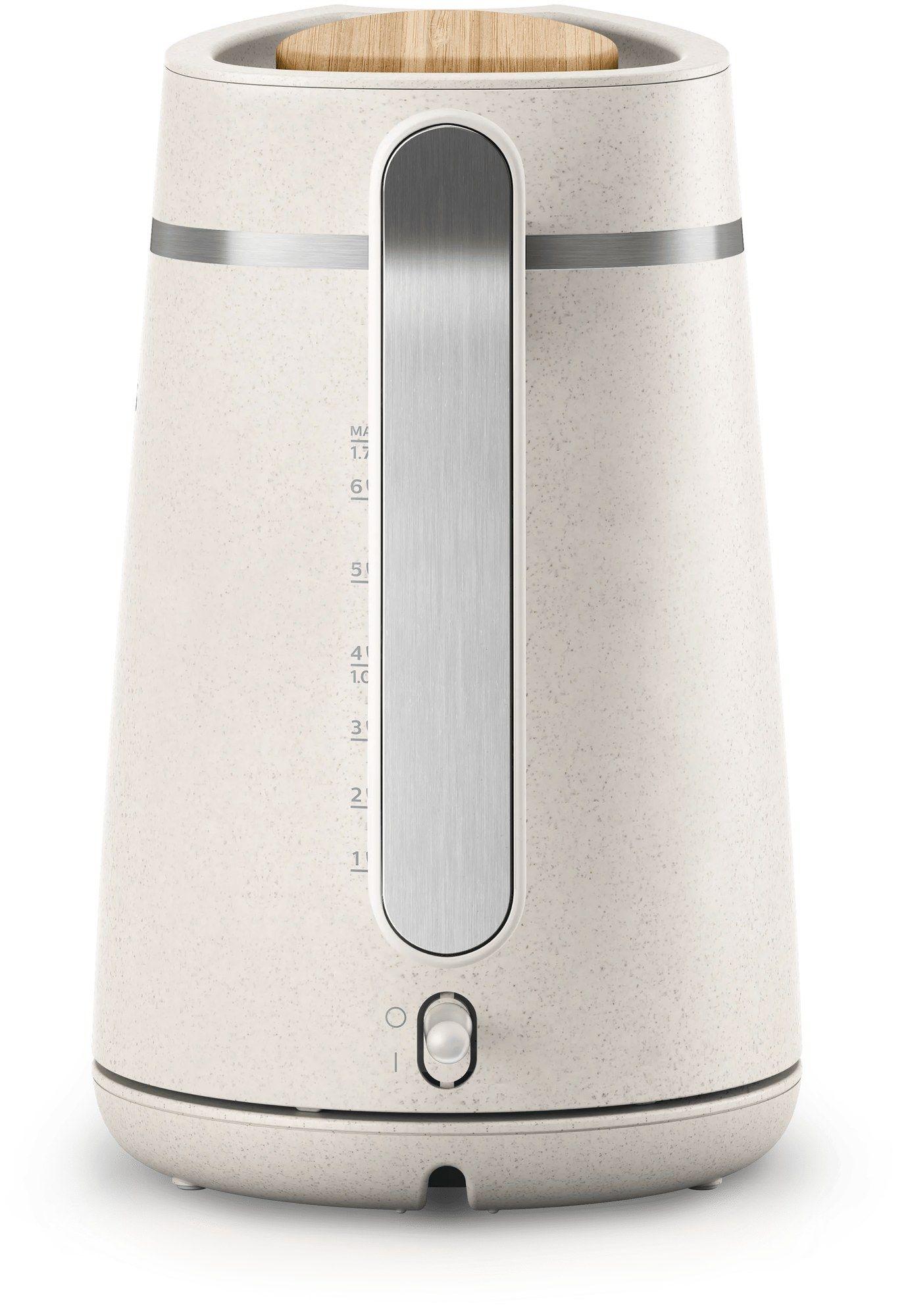 Jarro Elétrico PHILIPS HD9365/10 (2200 W - 1,7 l - Plástico - Branco Mate), miniatura 3