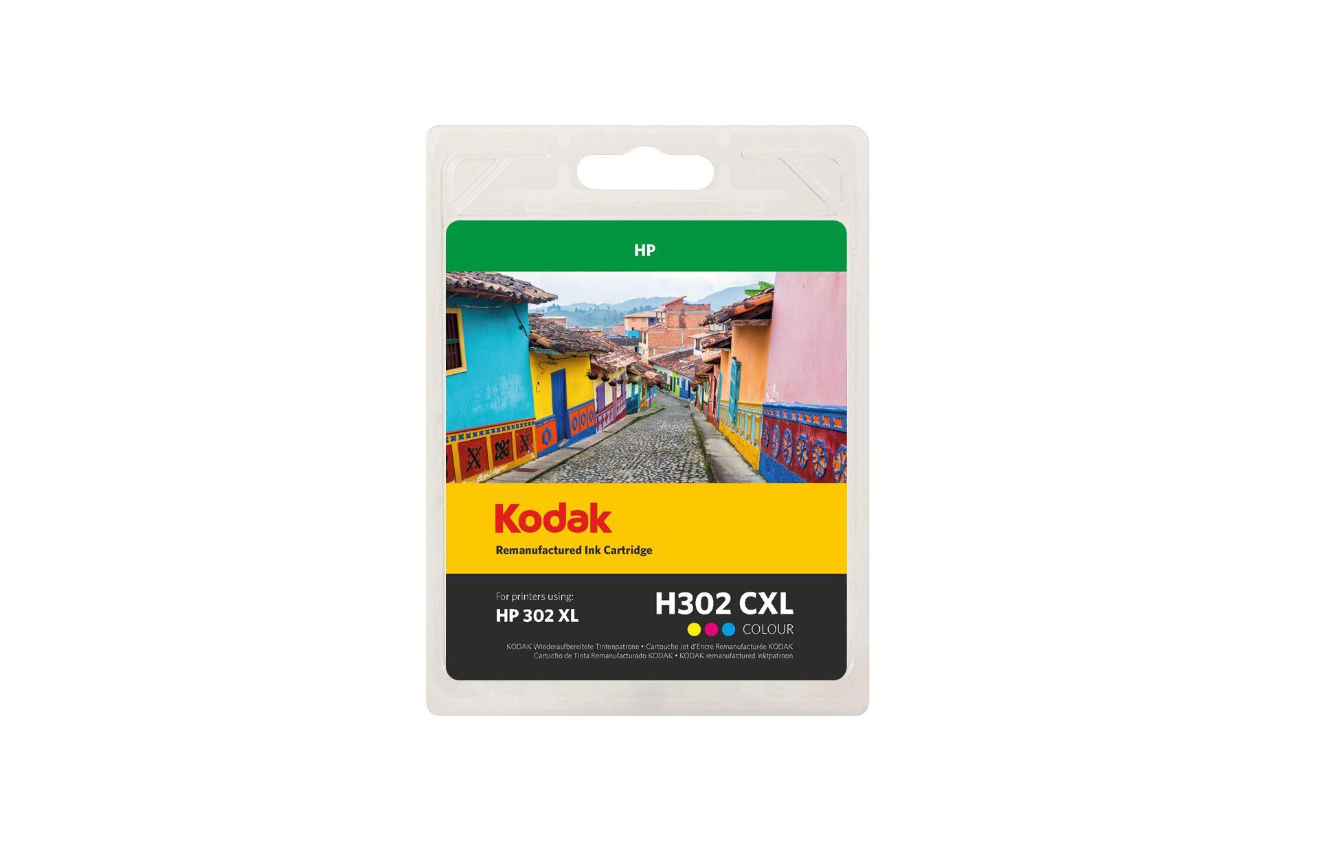 Tinteiro KODAK 185H030231 (330 páginas - HP 302XL - Tricolor), miniatura 2