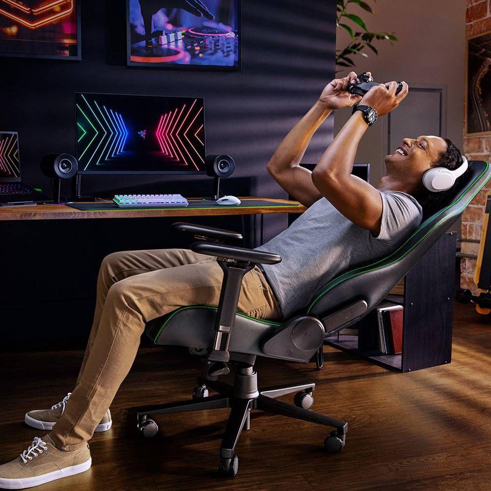 Cadeira Gaming RAZER Enki (136 kg - 138 cm - Verde, Preto - Preto e Verde), miniatura 6