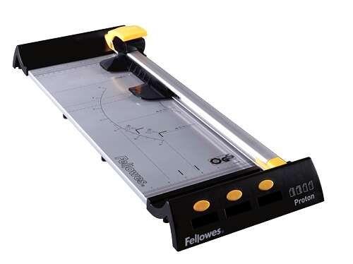Guilhotina Rotativa FELLOWES Proton A3/180 (10 Folhas - Corte 46 cm - Grafite, Prateado e Amarelo), miniatura 2