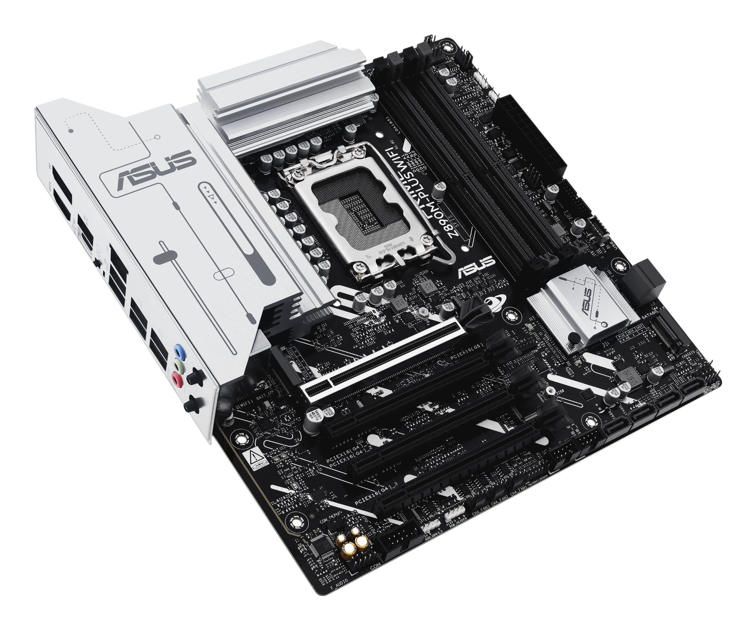 Motherboard ASUS PRIME Z890M-PLUS WIFI (LGA 1851 (Socket V1) - Intel Core Ultra - micro-ATX - Preto e Alumínio), miniatura 8