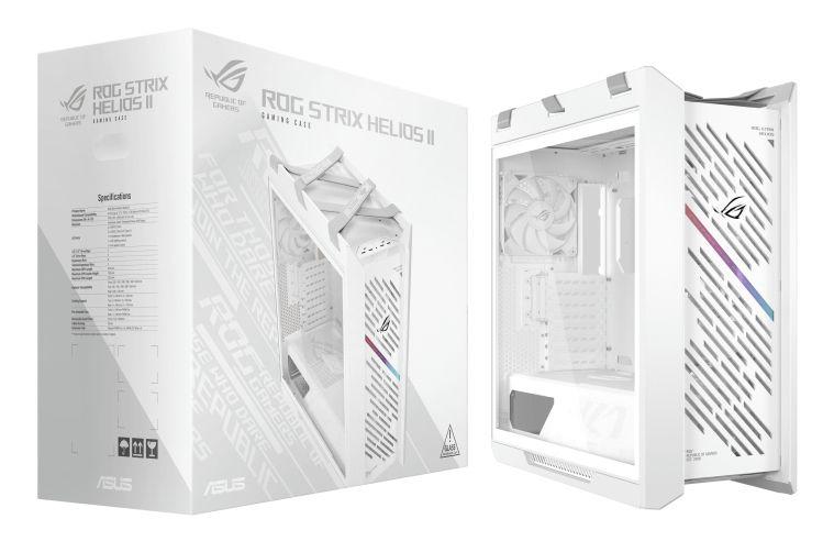 Caixa PC ASUS ROG Strix Helios II GX601S (ATX, EATX, micro-ATX, Mini-ITX - Midi Tower - EATX, Mini-ITX, ATX, micro-ATX - Branco) — miniatura 19