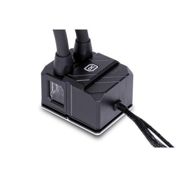 Kit de Refrigeração Líquida para CPU ALPHACOOL Eisbaer Pro HPE Aurora 360 CPU (120 mm - 2500 RPM - RGB multicolorida - Preto) — miniatura 3