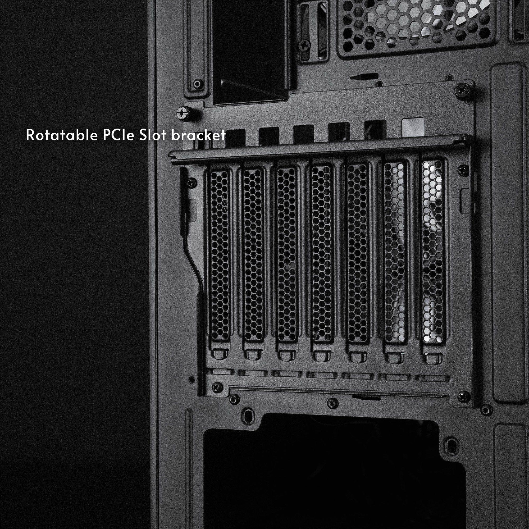 Caixa de Computador CHIEFTEC VISTA Max GX-30B-OP (ATX, Mini-ITX, Micro ATX - Midi Tower - 17,8 cm - Preto) — miniatura 15