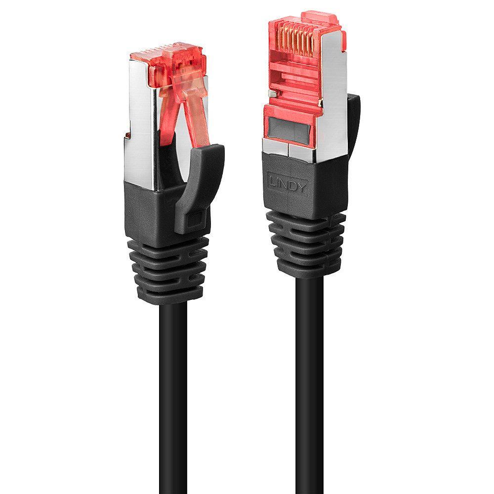 Cabo de Rede LINDY 47782 (7,5 m - Cat6 - RJ-45 - Preto)