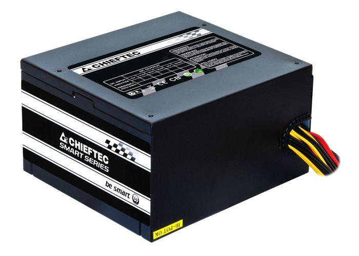 Fonte de Alimentação CHIEFTEC Smart GPS-500A8 (ATX - 500 W - Não modular - Preto), miniatura 2