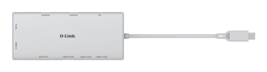 Hub USB-C D-LINK DUP-A01 (Portáteis com USB - Branco), miniatura 4