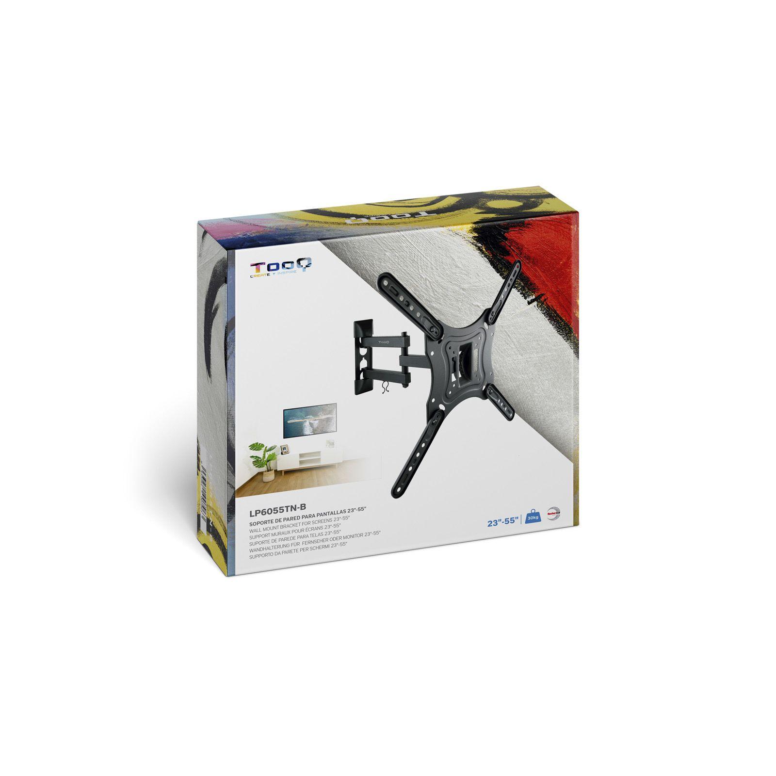 Suporte de Parede para TV TOOQ LP6055TN-B (23-55" - VESA 400x400 mm - 30 kg - Preto), miniatura 8