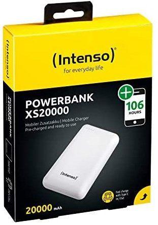 Powerbank INTENSO XS20000 (20000 mAh - Micro-USB + USB Type-C - 40" - Branco), miniatura 3