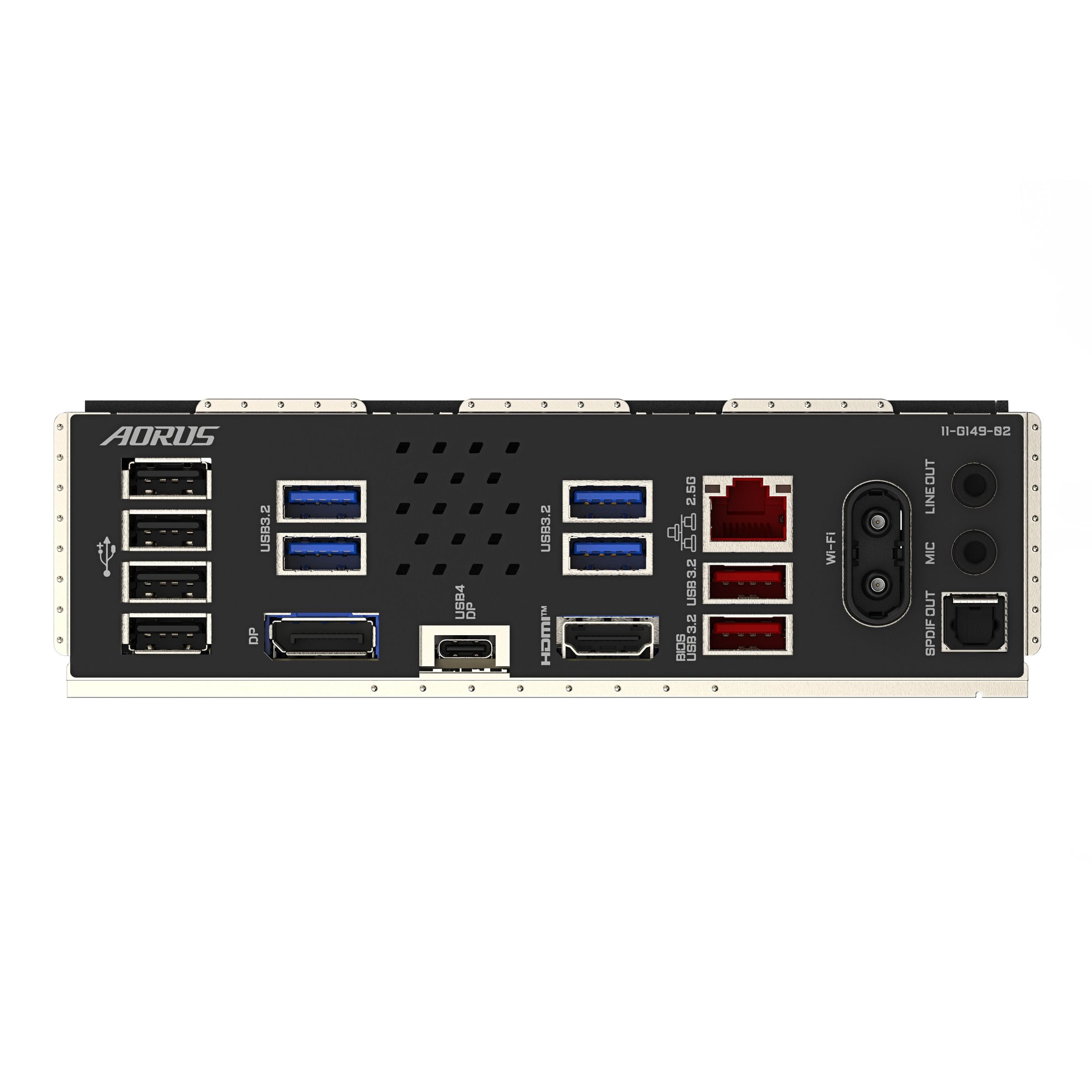 Motherboard GIGABYTE B860M AORUS ELITE WIFI6E (LGA 1851 (Socket V1) - micro ATX - Duplo canal - Preto), miniatura 5