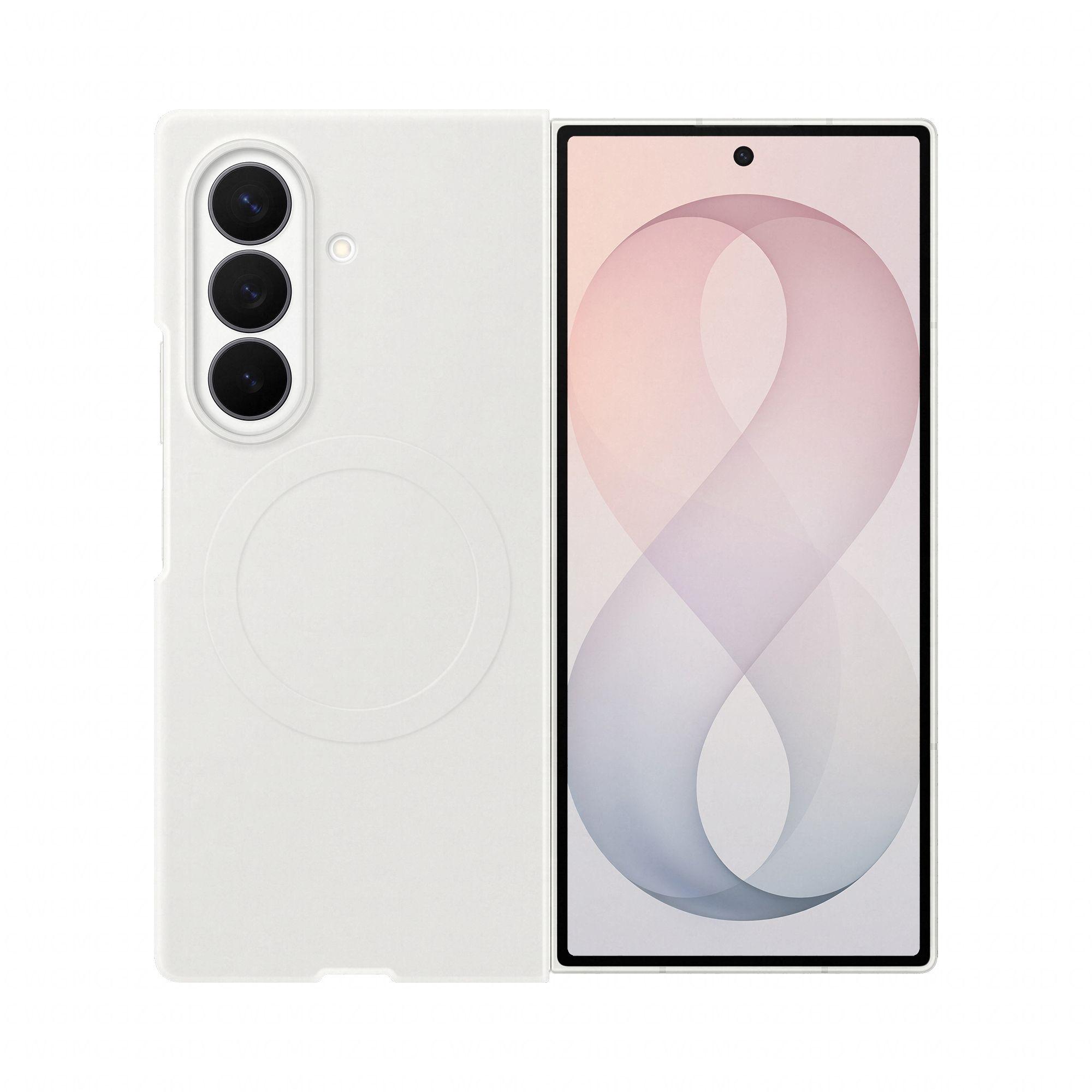Capa para Telemóvel Magnética SAMSUNG Galaxy Z Fold8 Ultra (Silicone - Branco)