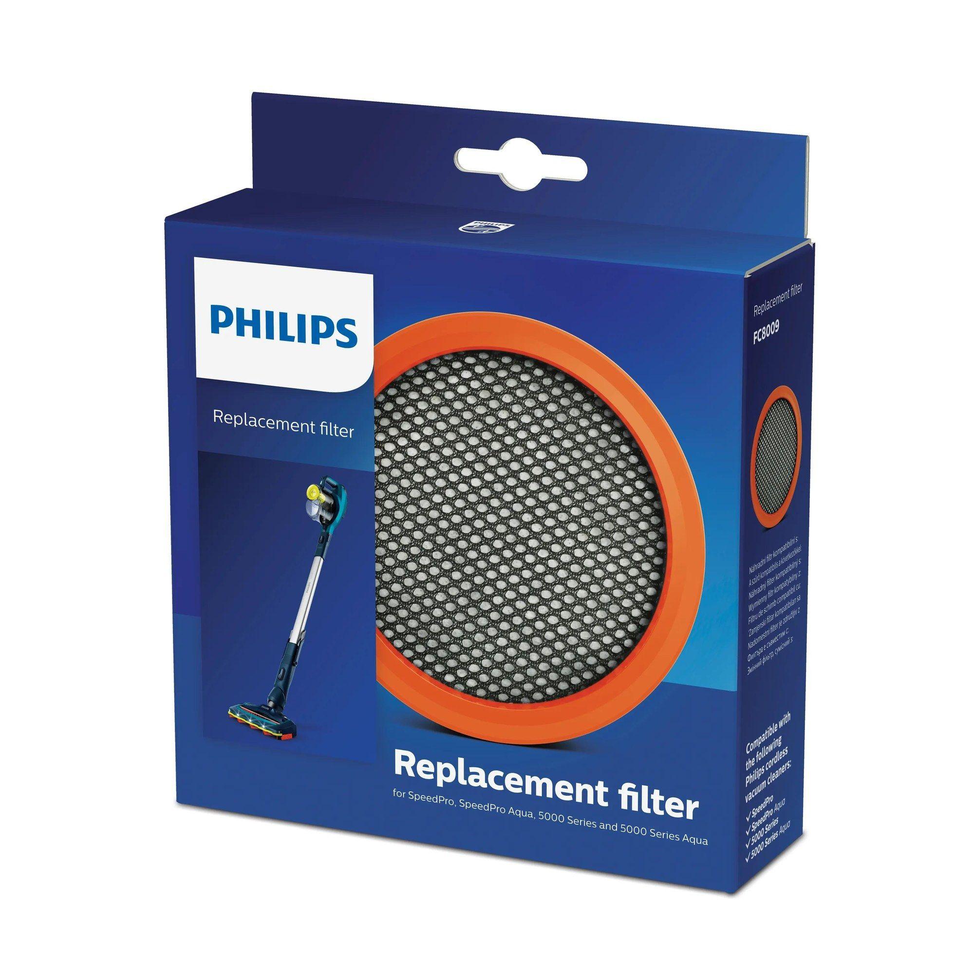 Filtro de Aspirador PHILIPS FC8009/01 (Altura 90 cm - Cinzento)