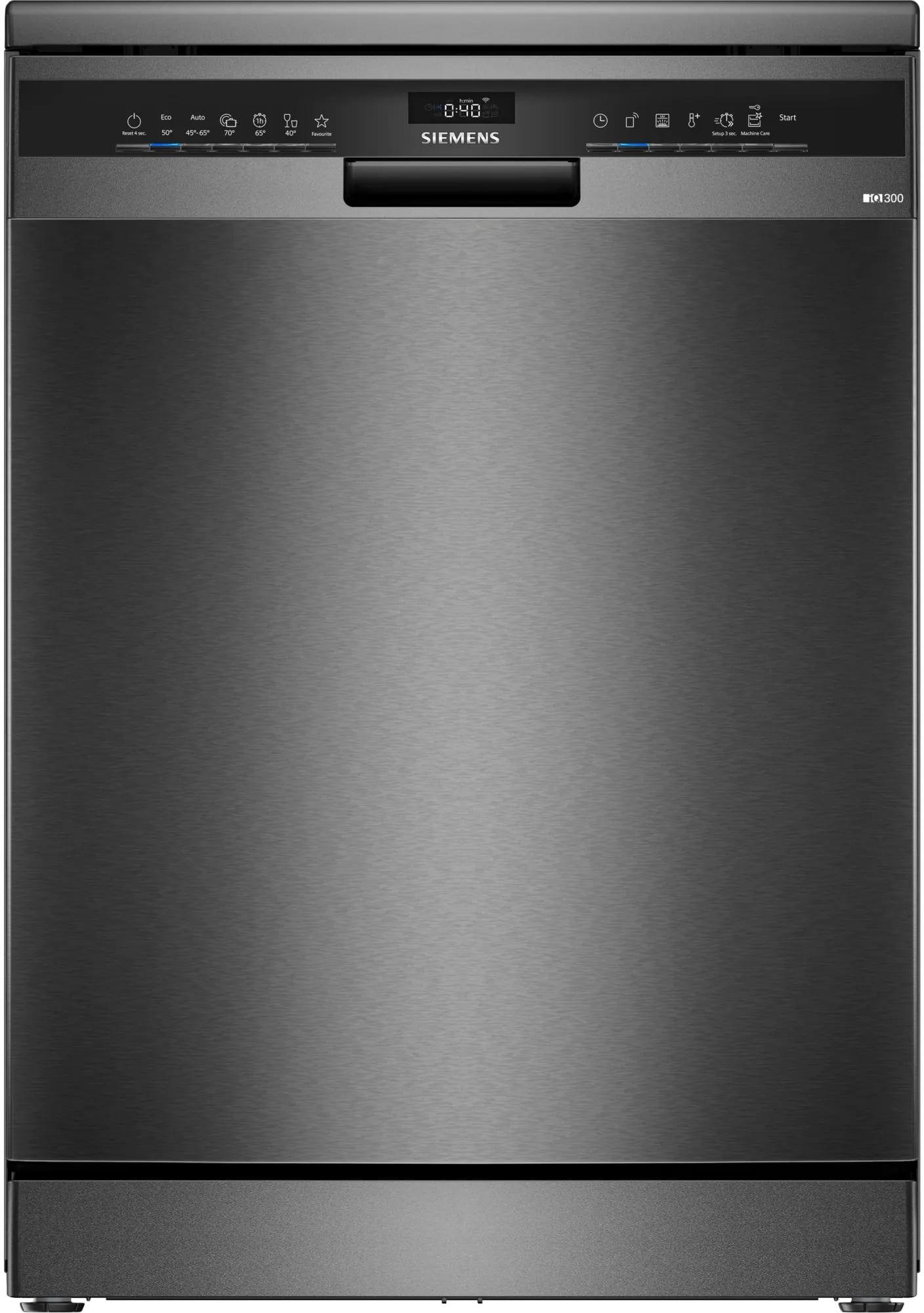 Máquina de Lavar Loiça Independente SIEMENS SN23EC03ME (14 talheres - B - 9 l - Preto/Inox)