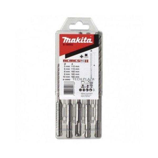 Conjunto de Brocas MAKITA B-58992 Nemesis II (5 Peças - SDS-Plus), miniatura 2