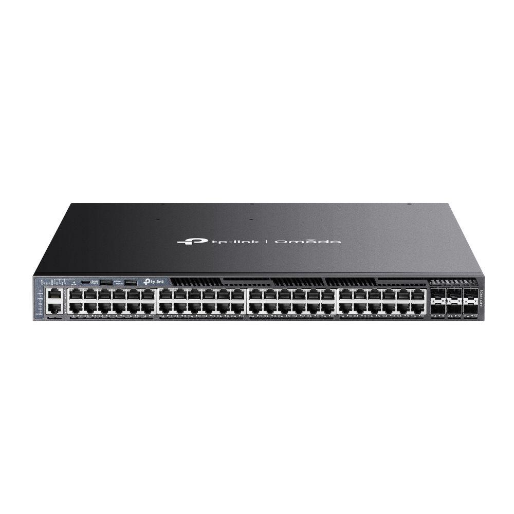 Switch Gerido TP-LINK Omada SG6654XHP (Gigabit Ethernet - 10/100/1000 Mbit/s - 3 MB - Preto), imagem 1
