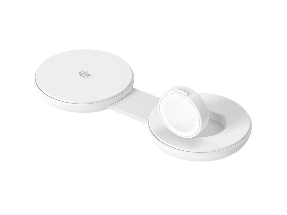 Carregador Sem Fios CONCEPTRONIC GORGON04W (25 W - Smartphone, Smartwatch - Branco), miniatura 2