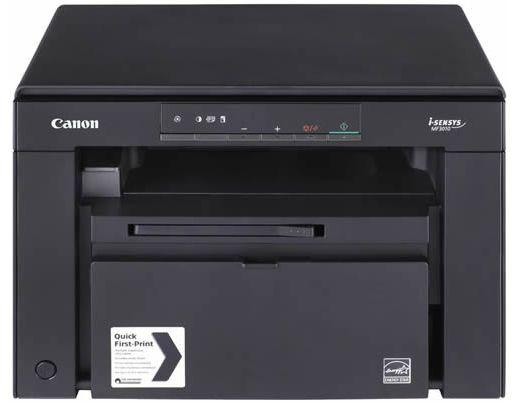 Impressora Laser Multifunções Monocromática CANON i-SENSYS MF3010 (A4 - Impressão a preto e branco - 150 folhas - Preto)