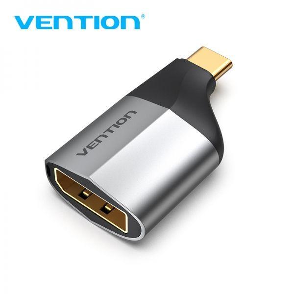 Adaptador VENTION TCCH0 (USB-C macho - DisplayPort fêmea - Cinzento) — miniatura 2