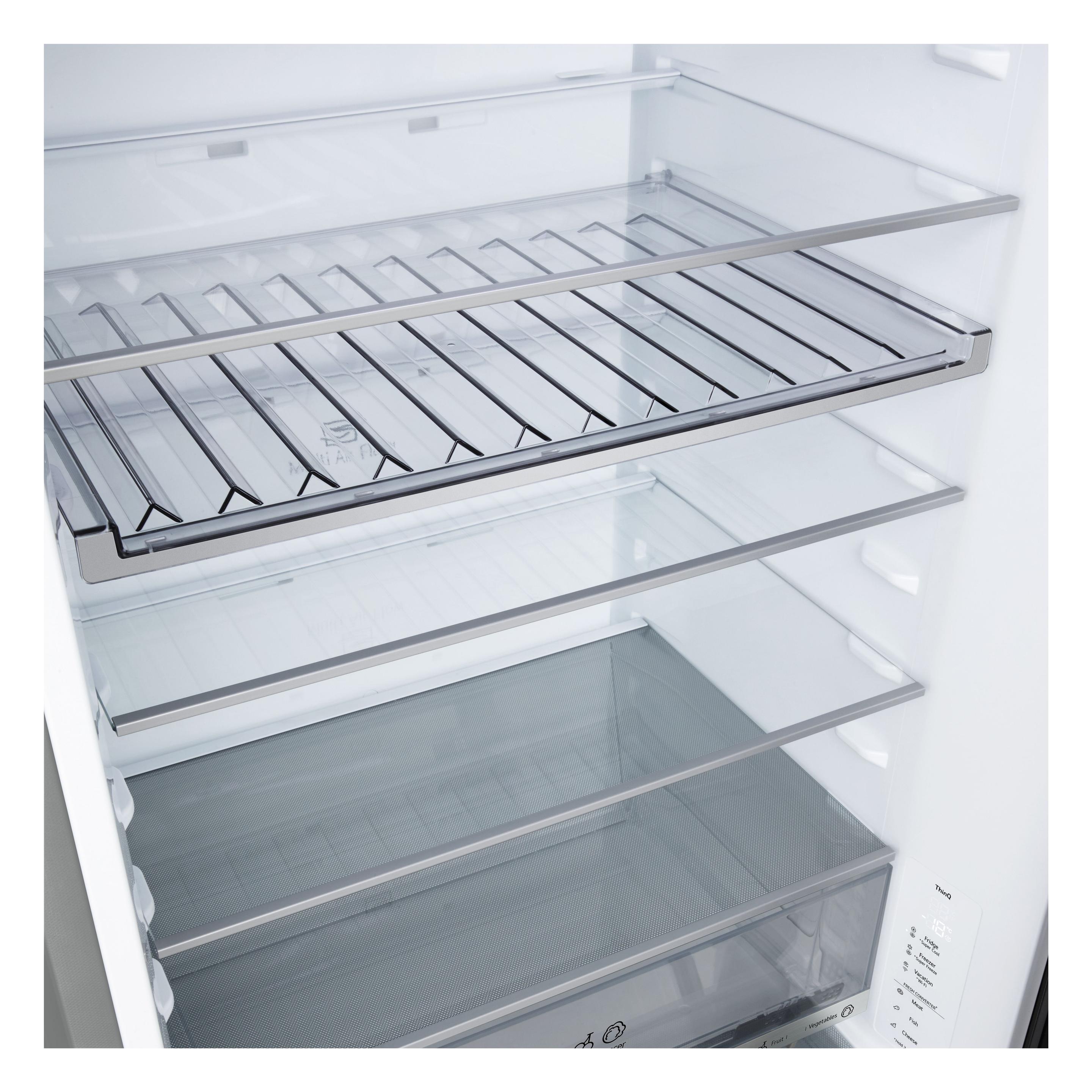 Frigorífico Combinado Independente LG GBBW322CPY (465 l - 203x69,7x70,4 cm - 70 cm - Prateado) — miniatura 4