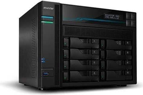 Servidor NAS ASUSTOR Lockerstor AS6508T (Serial ATA III - 8 GB - 8 baias - Preto)