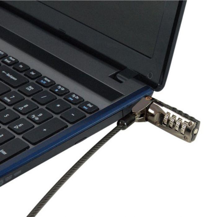 Cadeado de Segurança para Portátil CONCEPTRONIC CUSTODIO01BN (Combinação - Nano Lock - 1,8 m - Preto) — miniatura 3