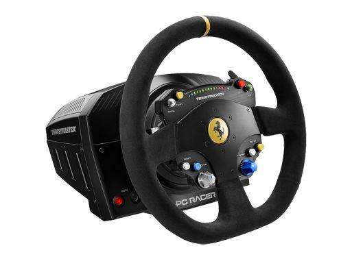 Volante THRUSTMASTER TS-PC Racer Ferrari 488 Challenge Edition (PC - Com fios - Preto)