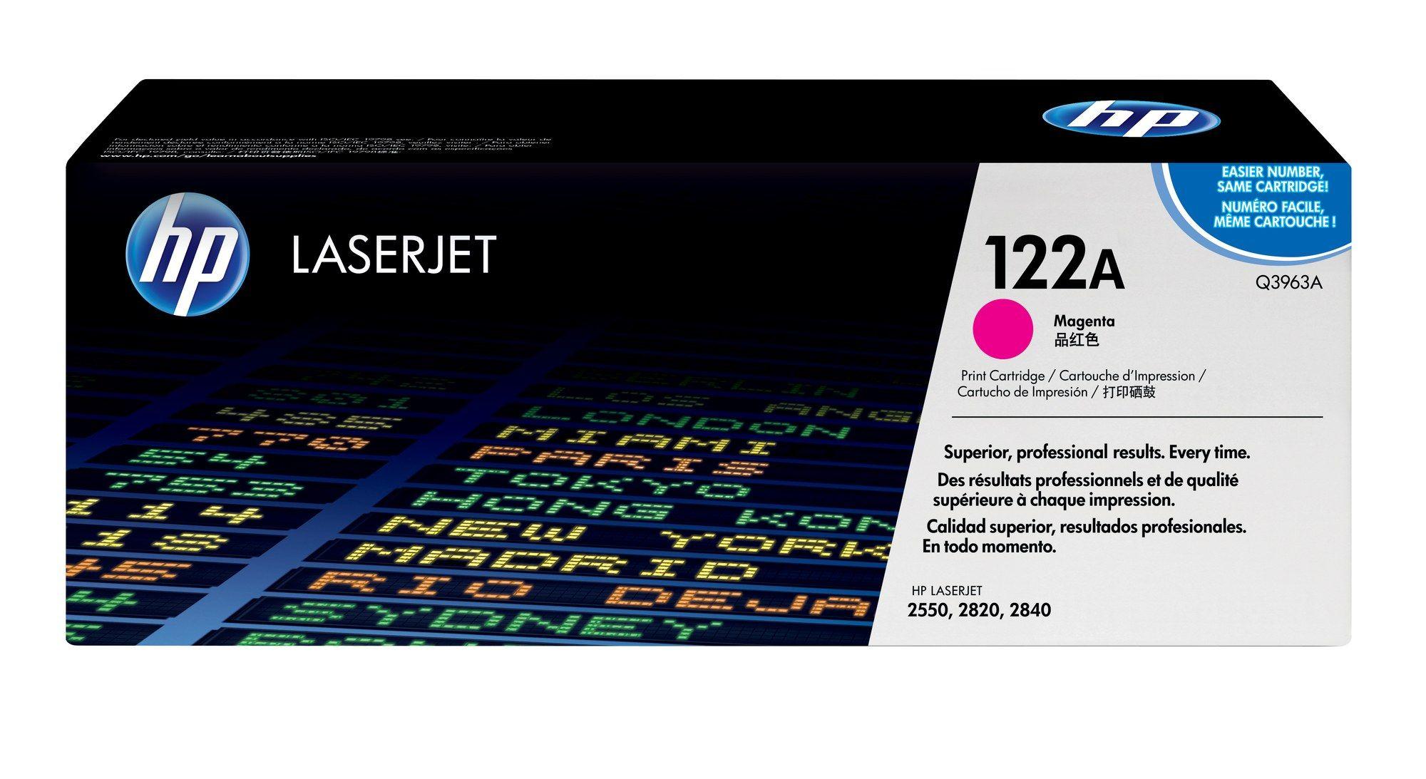 Toner Original HP 122A Q3963A (4000 páginas - Embalagem Deteriorada)